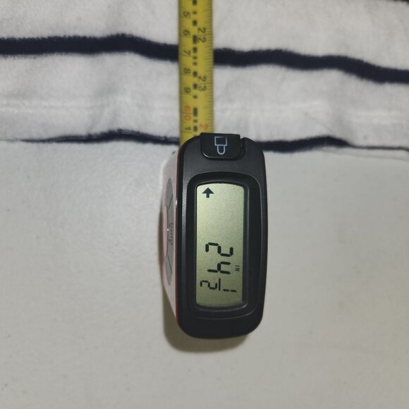 D&Co. Beach Womens L Striped Hooded Long-Sleeve Pullover Top White & Navy 2438 - Picture 6 of 7